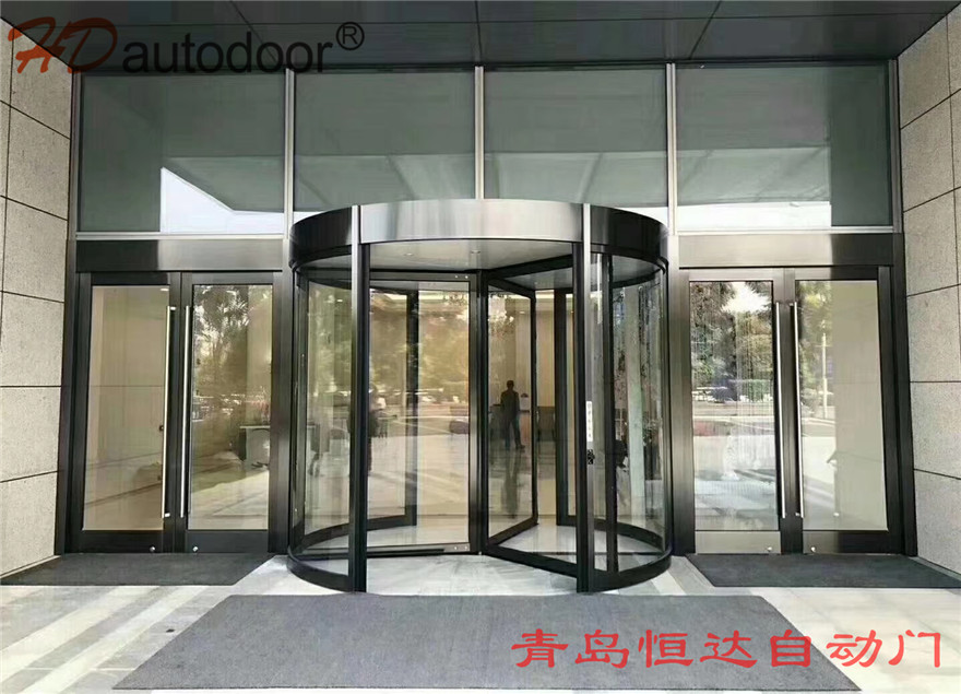 豪華三翼自動旋轉門