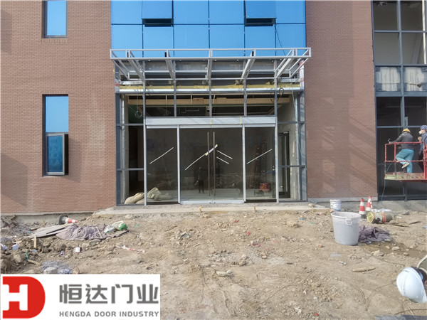 易邦生物自動平滑感應門及地彈簧門